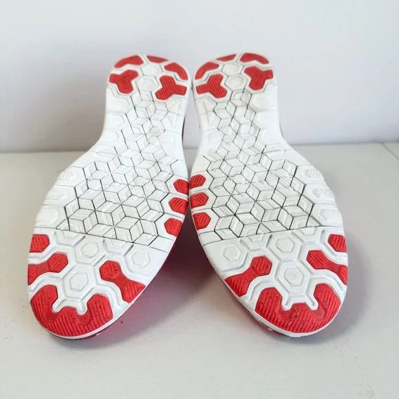 Nike Free TR Flyknit Womens Shoes Sneakers Size US 9 Orange Red Runners Jogging - Picture 13 of 16